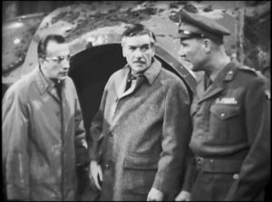 The Kinescope sections of Nigel Kneale's Quatermass and the Pit (1944) serial lack the clarity and sharpness of the film transfer material
