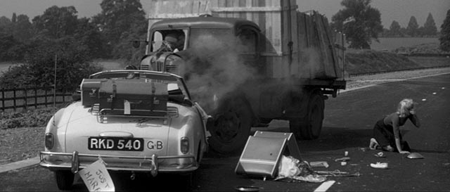 Val Guest's The Full Treatment (1960) opens with the dramatic aftermath of a car crash