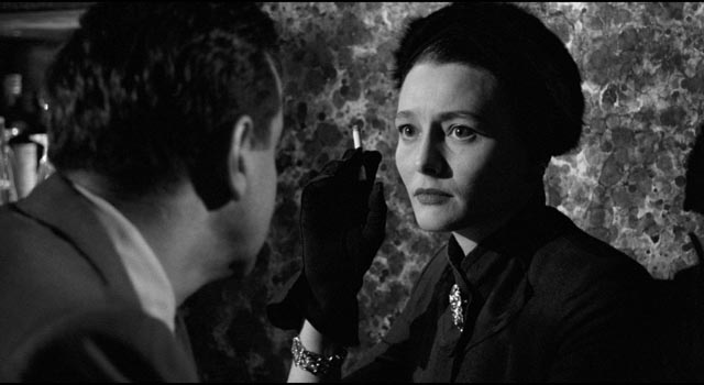 Used and abused, Marcia (Patricia Neal) is torn by her responsibility for Lonesome's rise to power in Elia Kazan's A Face in the Crowd (1957)