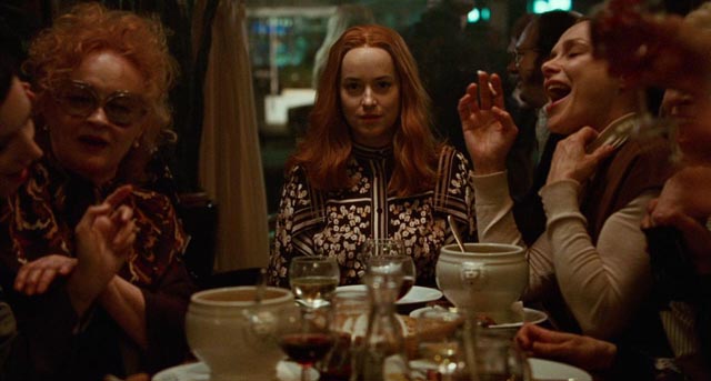 Susie (Dakota Johnson) assumes her rightful place among the witches in Luca Guadagnino's Suspiria (2018)