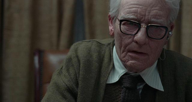 Tilda Swinton as psychologist Dr. Klemperer in Luca Guadagnino's Suspiria (2018)