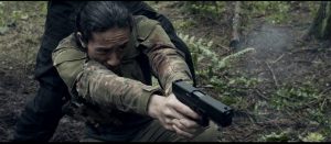 Tak Sakaguchi as a PTSD-suffering killer in Shimomura Yûji's Re:Born (2016)