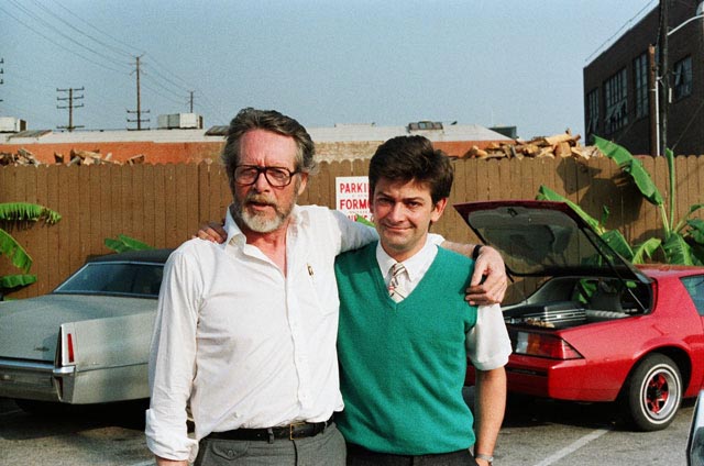 McGoohan with neophyte documentary director Chris Rodley