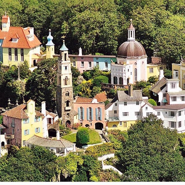 The Prisoner was inspired by the artificial village Portmeirion in Wales