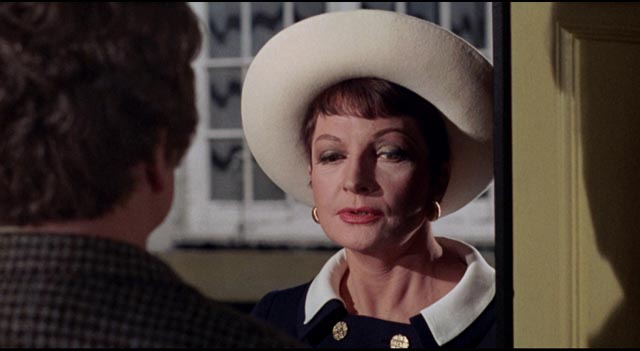 Mercy Croft (Coral Browne) delivers the bad news in person in Robert Aldrich's The Killing of Sister George (1968)