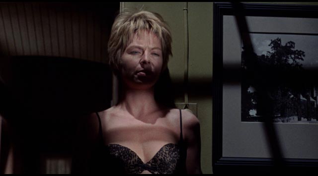 Childie (Susannah York) is beginning to resist June (Beryl Reid)'s dominance in Robert Aldrich's The Killing of Sister George (1968)