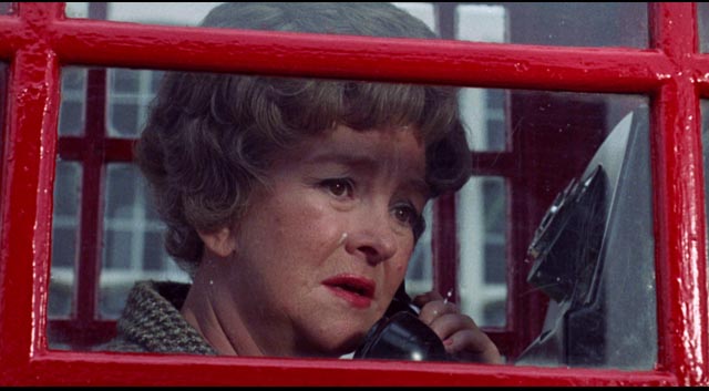 Actress June Buckridge (Beryl Reid) suspects she's about to be written out of her TV role in Robert Aldrich's The Killing of Sister George (1968)