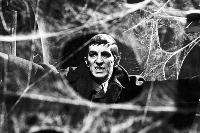 Jonathan Frid as the famous vampire Barnabus Collins in Dan Curtis' Dark Shadows (1966-71)