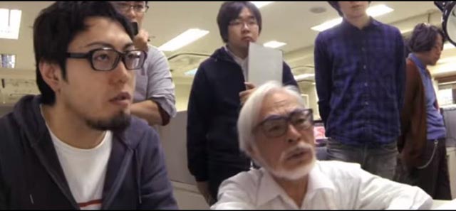Miyazaki recruits a team of young artists to create a CGI short, Boro the Caterpillar