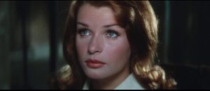 School teacher Inge Lindt (Senta Berger) works towards a new Germany in Michael Anderson's The Quiller Memorandum (1966)