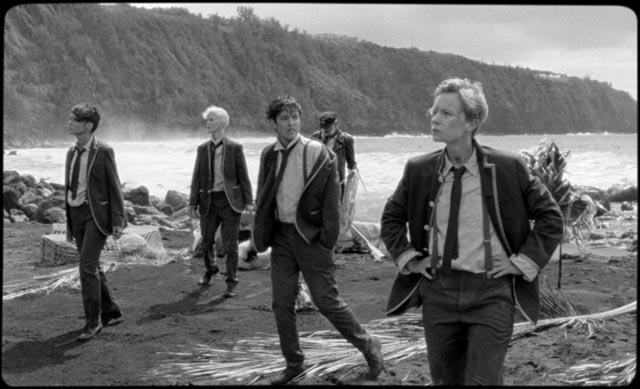 The boys arrive on a mysterious island which will transform them in Bertrand Mandico's The Wild Boys (2017)