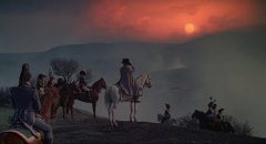 Napoleon surveys the field of battle in Sergei Bondarchuk's War and Peace (1966-67)