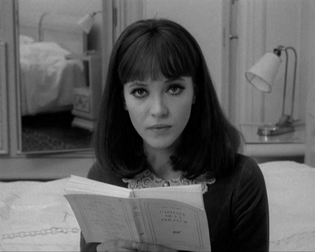 Anna Karina as Natacha von Braun rejects the soulless society created by her father in Jean-Luc Godard's Alphaville (1965)