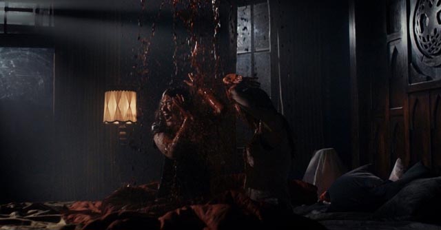 Two swinger couples are trapped by murderous furniture in Jeff Maher's Bed of the Dead (2019)