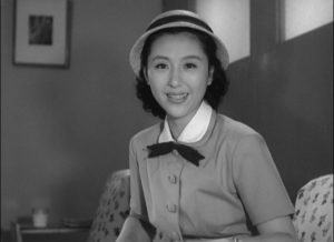 Setsuko (Keiko Tshushima) rejects tradition in favour of individual choice and independence in Ozu Yasujiro’s The Flavor of Green Tea Over Rice (1952)