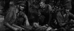 Captain Langford (Stanley Baker) faces impossible choices in Val Guest's Yesterday's Enemy (1959)