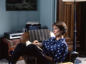 Barbara Thorburn (Celia Imrie) tries to piece together memories of her mother in Margaret Tait’s Blue Black Permanent (1992)