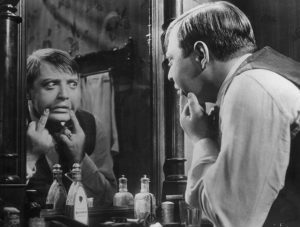 Peter Lorre as the child-murderer in Fritz Lang's M (1931)