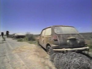 The desolate remnants of a world stripped of human life in Peter Fonda's Idaho Transfer (1973)