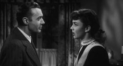 Adam Belinski (Charles Boyer) is enthralled by the unconventional Cluny Brown (Jennifer Jones) in Ernst Lubitsch's final film (1946)