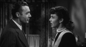 Adam Belinski (Charles Boyer) is enthralled by the unconventional Cluny Brown (Jennifer Jones) in Ernst Lubitsch's final film (1946)