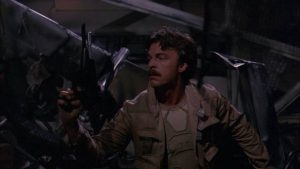 Edward Albert Jr. explores a dangerous planet in B.D. Clark's Galaxy of Terror (1981)