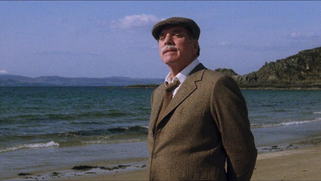 Felix Happer (Burt Lancaster) is looking for something beyond more excessive wealth in Bill Forsyth's Local Hero (1983)