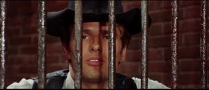 Giuliano Gemma makes a deal to get out of jail in Duccio Tessari's A Pistol for Ringo (1965)