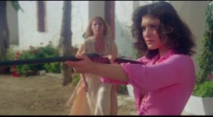 Patricia Granada and Lidia Zuazo in Jose Ramon Larraz' The Coming of Sin (1977)