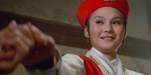 Hu Chin as Shui Mi-tao, a member of tavern staff with special skills in King Hu's The Fate of Lee Khan (1973)