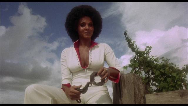 Diane "Sugar" Hill (Marki Bey) uses voodoo to get revenge in Paul Maslansky's Sugar Hill (1974)