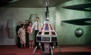 It's like Carry On In Space in Montgomery Tully's The Terrornauts (1967)
