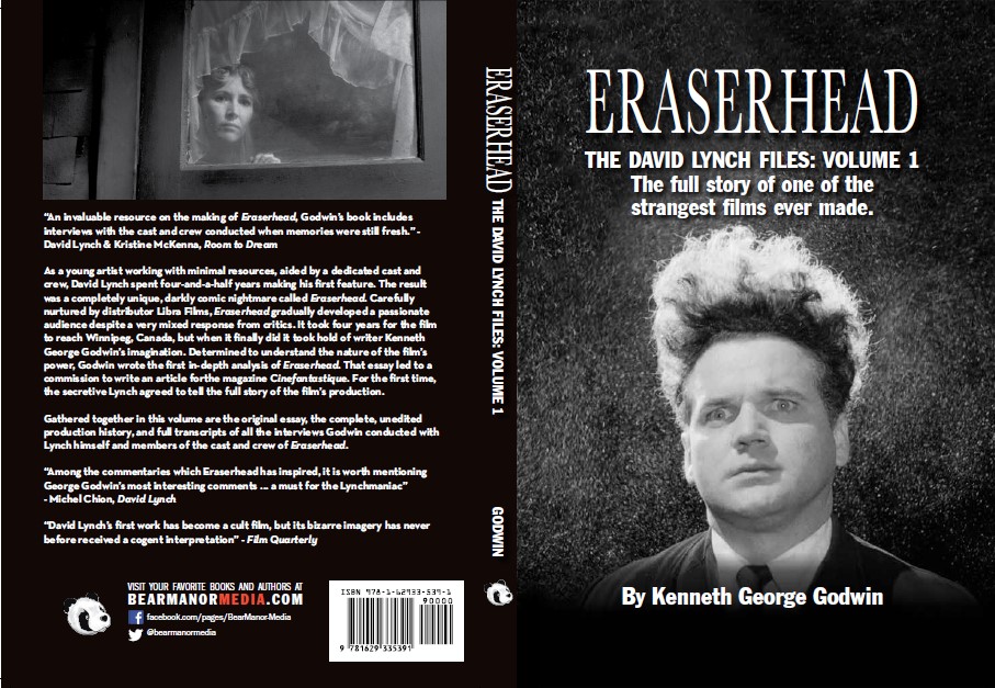 BearManor Media Eraserhead: David Lynch Files Volume 1 cover