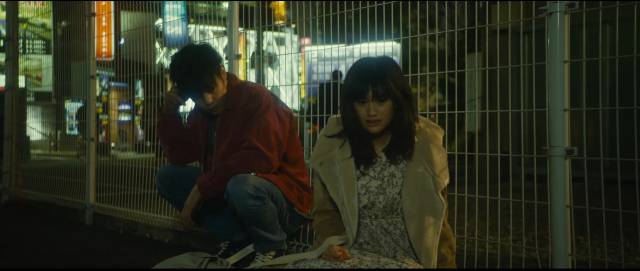 Leo (Masataka Kubota) and Monica (Sakurako Konishi) meet by chance in Takashi Miike's First Love (2019)