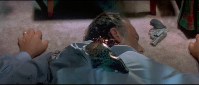 The alien parasites attach to their hosts' spinal columns to take control in Stuart Orme's The Puppet Masters (1994)