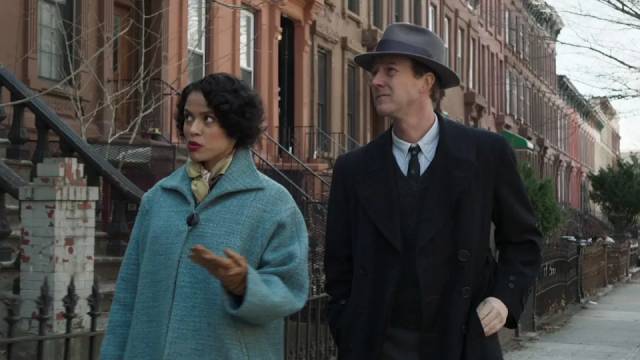 Gugu Mbatha-Raw and Edward Norton uncover political corruption in 1950s NYC in Norton's Motherless Brooklyn (2019)