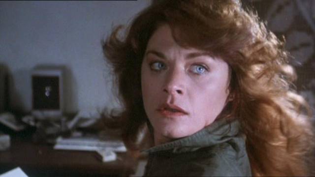 Mystery novelist Meg Foster is stalked by a killer in Nico Mastorakis' The Wind (1986)