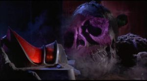 The dead alien pilot in Mario Bava's Planet of the Vampires (1965)