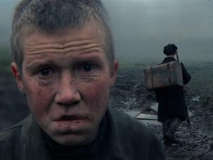 Flyora (Alexei Kravchenko) has seen more than anyone can bear in Elem Klimov's Come and See (1985)