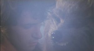 Ilias (Andrea Occhipinti) meets Ocron (Sabrina Sellers)'s dog soldiers in Lucio Fulci's Conquest (1983)