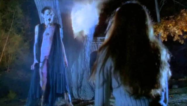 Andrew Williams (Stefan Arngrim) is confronted an Archangel sent to stop him in Frank LaLoggia's Fear No Evil (1981)