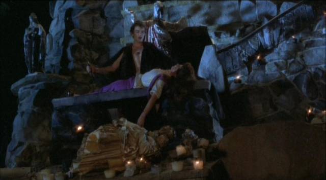 Andrew Williams (Stefan Arngrim) embraces his true nature in Frank LaLoggia's Fear No Evil (1981)