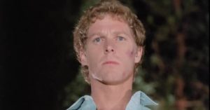 Writer Roger Cobb (William Katt) is haunted by his past ... and various monsters in Steve Miner's House (1985)
