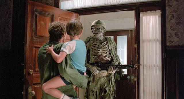 ... but Roger Cobb (William Katt) manages to rescue his son from the other realm in Steve Miner's House (1985)