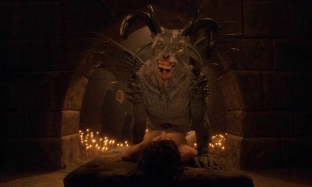 There's definitely something unnatural in the cellar of Michele Soavi's The Church (1989)