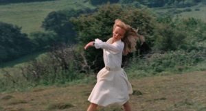 ... when he sees Ellie Thomsen (Hayley Mills) dancing on the hillside in Sidney Gilliat's Endless Night (1972)
