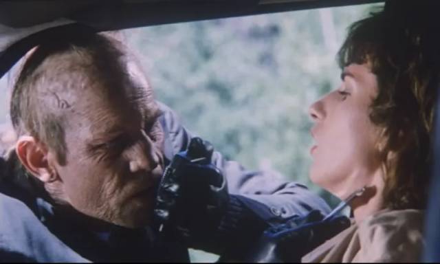 Robert Dominici (Michael York) is driven mad by his illness in Ruggero Deodato's Phantom of Death (1988)