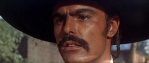John Saxon as the bandit Chuy Medena in Sidney Furie's The Appaloosa (1966)