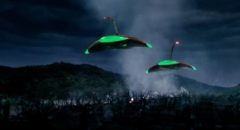 The Martian war machines advance relentlessly in Byron Haskin's The War of the Worlds (1953)