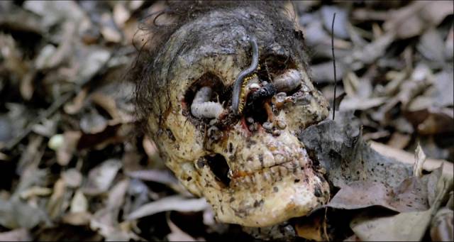 The jungle is littered with the remains of meals in Umberto Lenzi's Cannibal Ferox (1981)